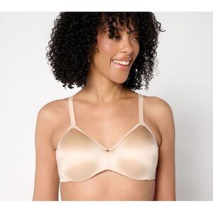 Breezies Women's Bra Sz 40C Invisible Comfort Unlined Underwire White